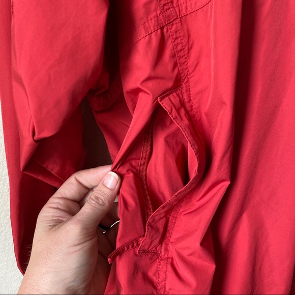 Vintage 90’s Title nine Red Windbreaker Pullover - Picture 4 of 12